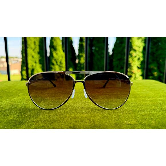 ✨ NWT Isabel Marant IM 0100/S Gold Aviator Sunglasses with Case & Cloth main image 4